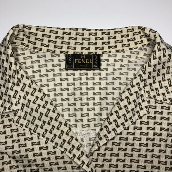 Authentic Vintage Fendi button up blouse - Picture 3 of 9